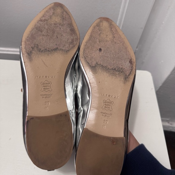 Margaux Silver Flats - Picture 9 of 11
